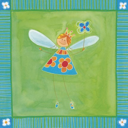 Framed Princess 2 Print