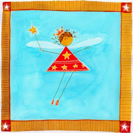 Framed Princess 3 Print