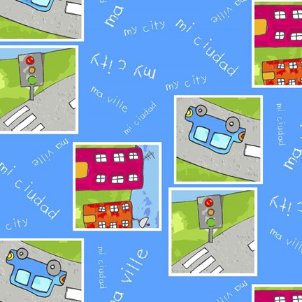 Framed Road Crossing Print