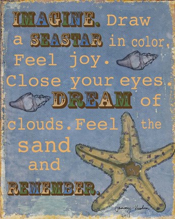 Framed Seastar Print