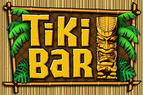 Framed Tiki Bar Print