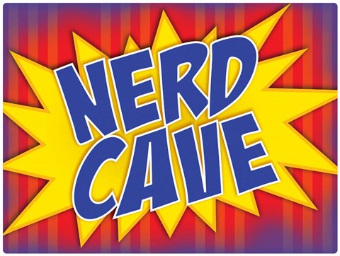 Framed Nerd Cave Comic Print
