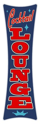 Framed Lounge Bowtie Print