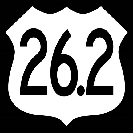 Framed Marathon Print