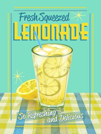 Framed Lemonade 2 Print