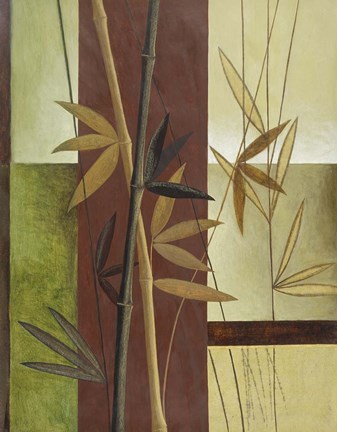 Framed Bamboo Study II Print