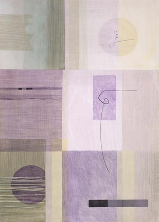 Framed Lavender Essence II Print