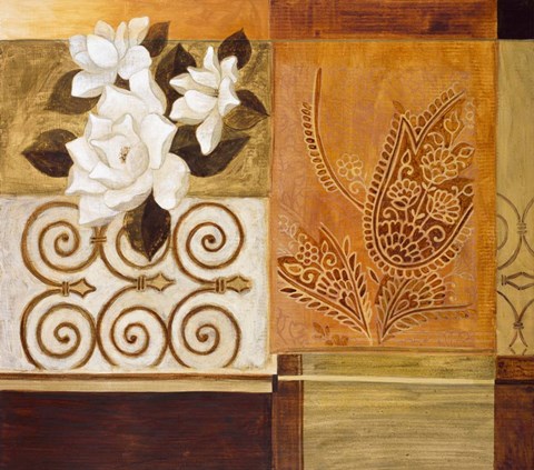 Framed Gardenia 2 Print