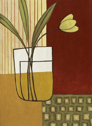 Framed Tulip I Print