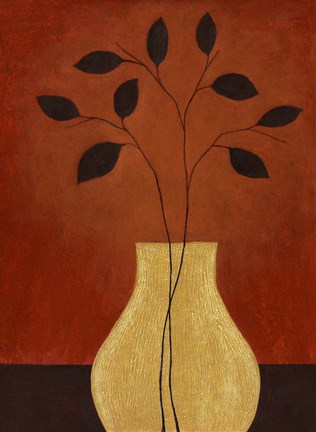 Framed Silhouette I Print