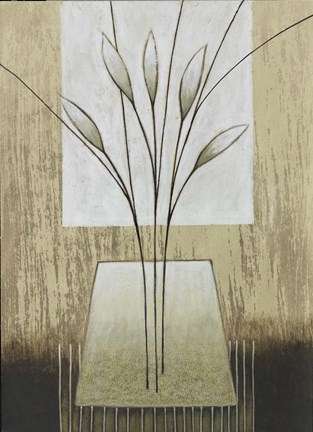 Framed Taupe II Print