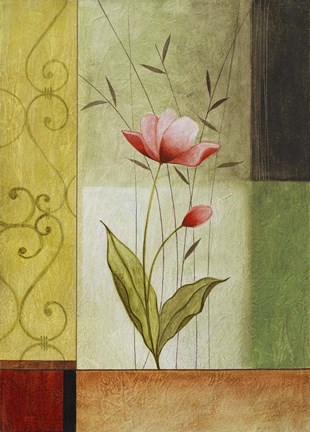 Framed Pretty in Pink II Print