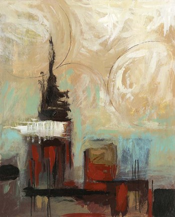 Framed Tower In The City I Print