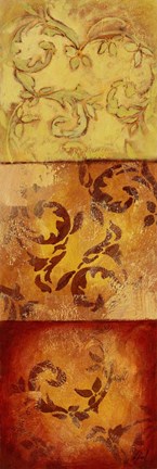 Framed Paisley Panel II Print