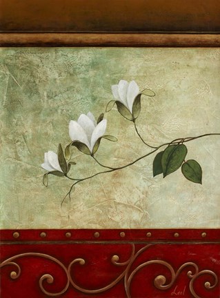 Framed Stone Wall II Print