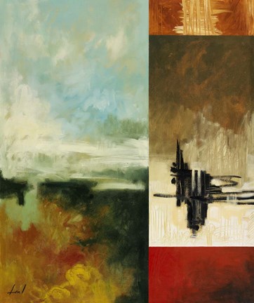 Framed Reflections I Print