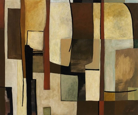 Framed Brown And Soft I Print