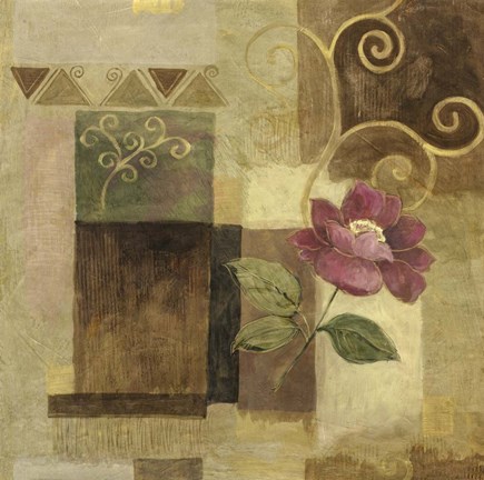 Framed Purple Delight Print