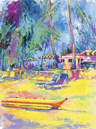 Framed Banana Boat Print