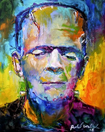 Framed Frankenstein Print