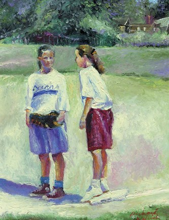 Framed Buddies Print