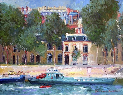 Framed Paris 3 Print