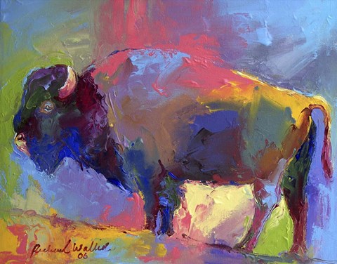 Framed Buffalo Print