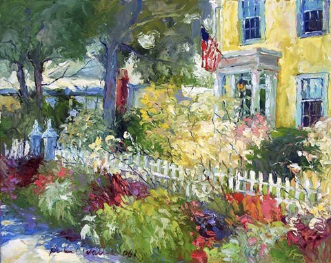 Framed Sidewalk's Edge Print