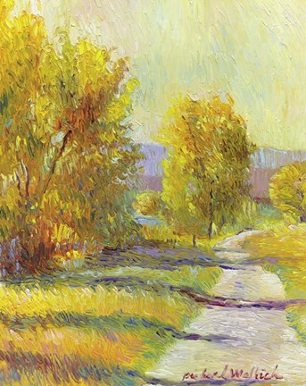 Framed Golden Summer Print