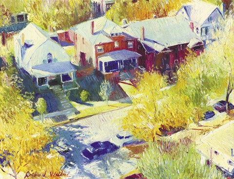 Framed Downing Street Print