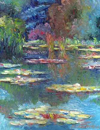 Framed Lilies 5 Print