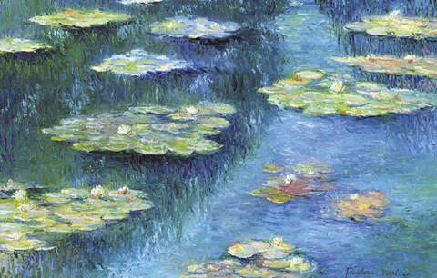 Framed Botanical Garden Lilies 1 Print