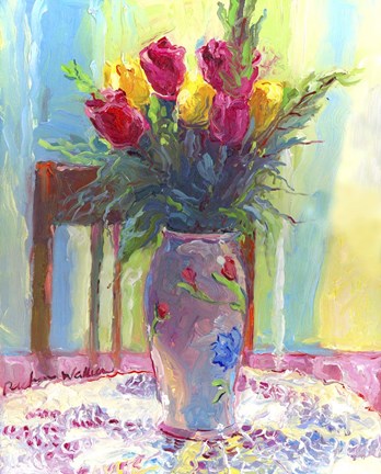 Framed Roses 4 Print