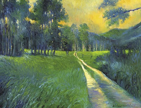 Framed Crestone Path Print