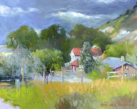 Framed Rooney Ranch 6 Print