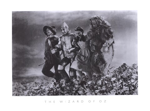 Framed Wizard of Oz Print