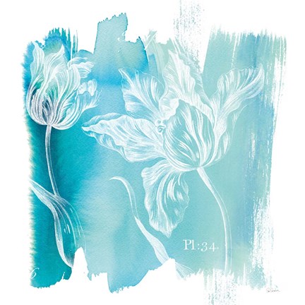 Framed Water Wash I Print