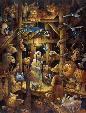 Framed On the Ark Print