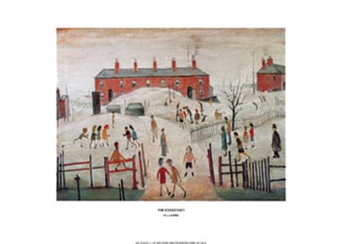 Framed Schoolyard Print