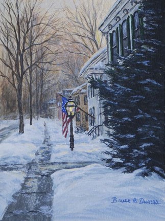 Framed Woodstock Dawn Print