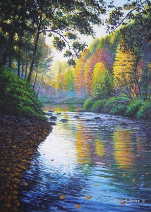 Framed Autumn Splendor Print