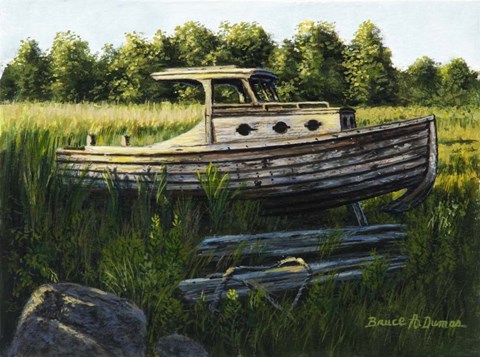 Framed Retired Beauty Print