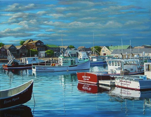 Framed Before The Storm Print