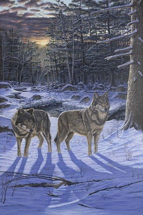 Framed Wanderers Print