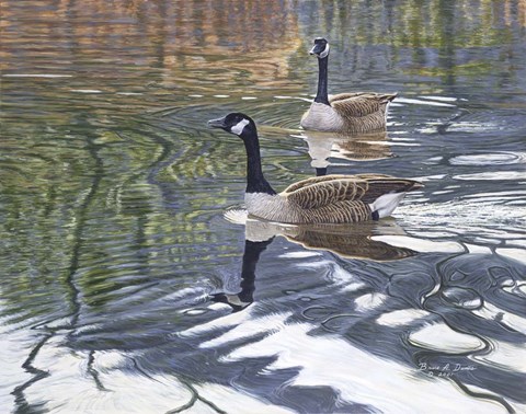 Framed Companions Print