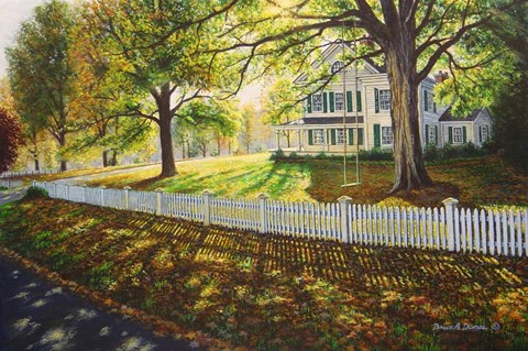 Framed Northfield Homestead Print