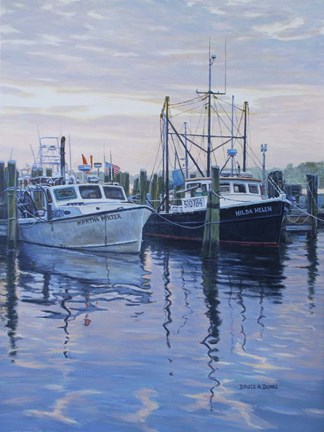 Framed Martha &amp; Hilda Print