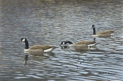 Framed Follow Me Print