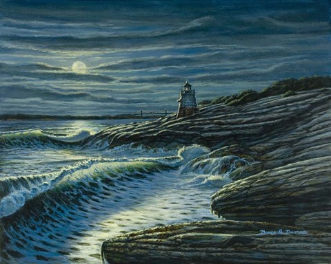 Framed Moonshadows Print