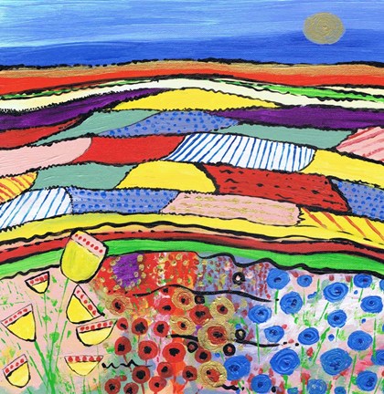 Framed Golden Sunset Print